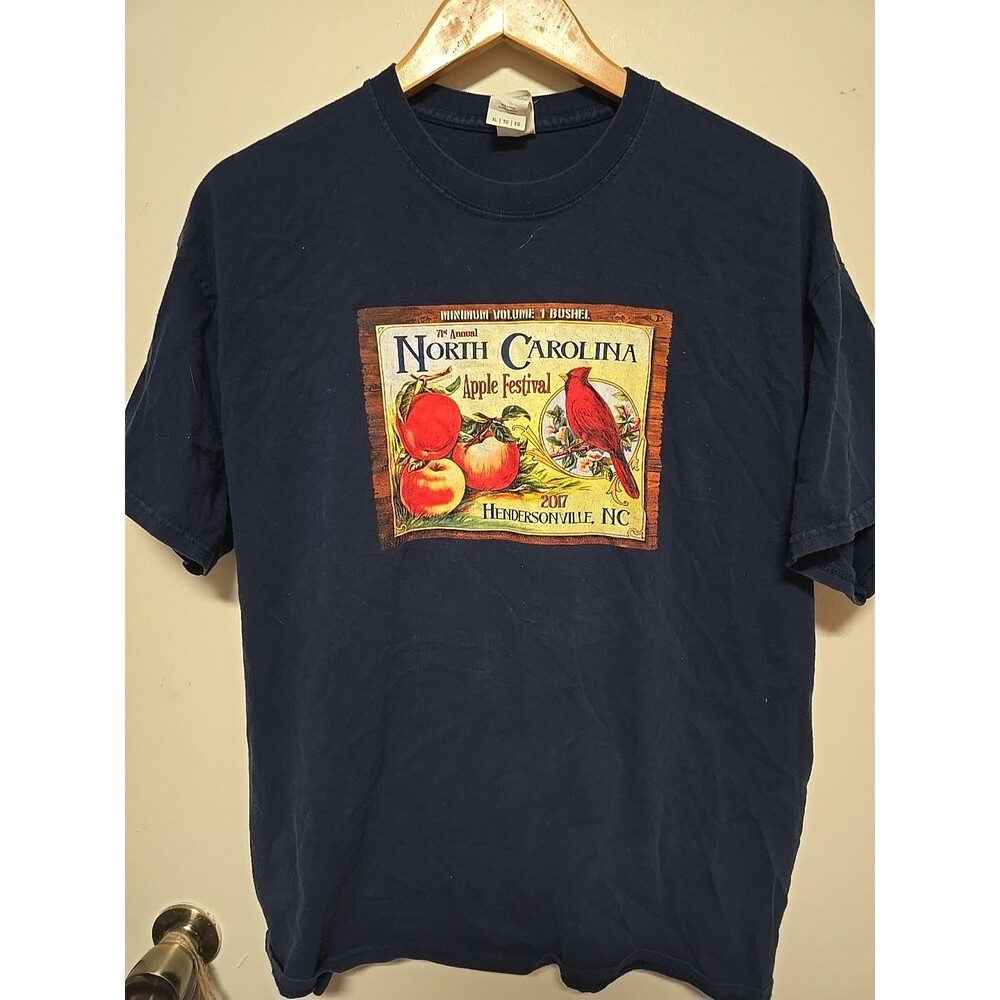 North Carolina 2017 Apple Festival Hendersonville NC T Shirt Size XL
